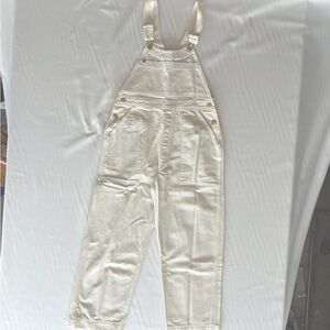 Big Bud Press White Overalls in Small